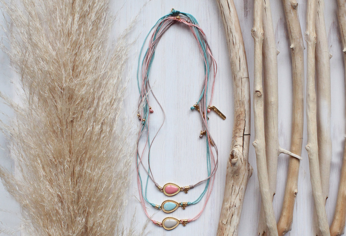 Collar Lagrima Esmalte