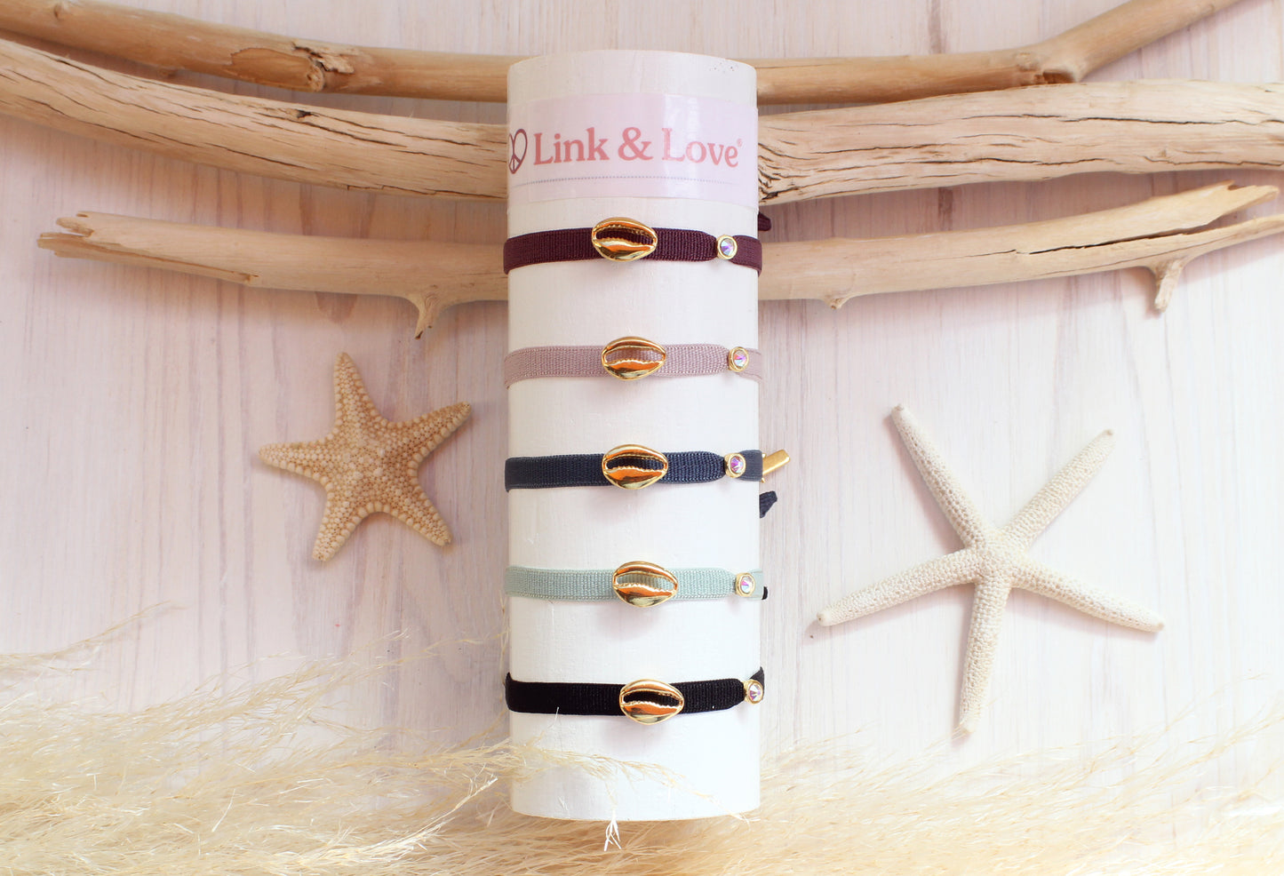 Pulsera Caracola Elastic Swarovski