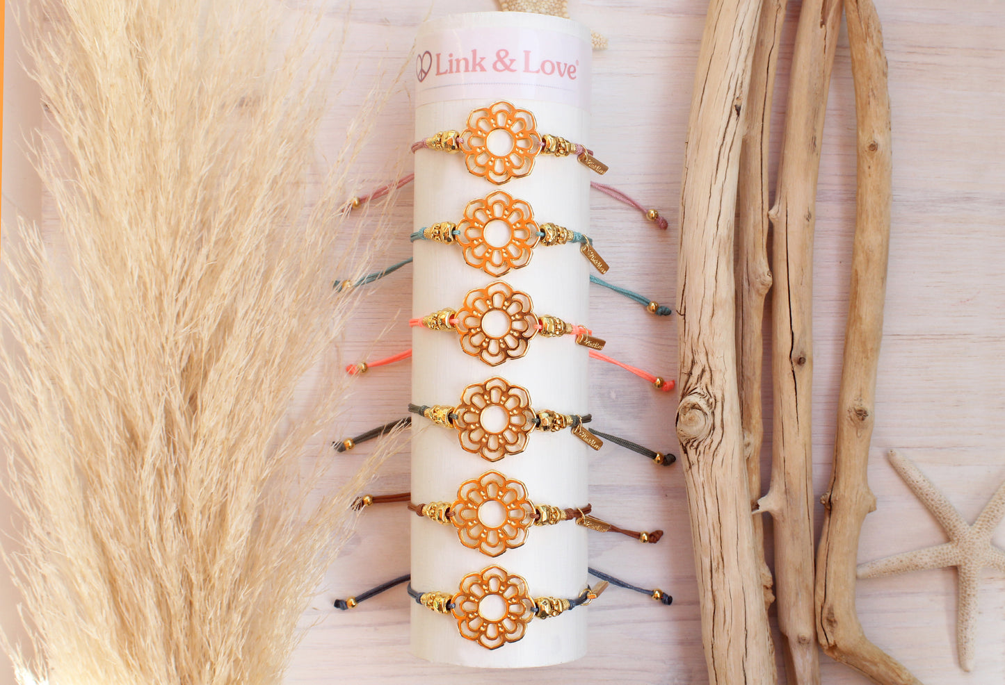 Pulsera Mandala Mix Hilo