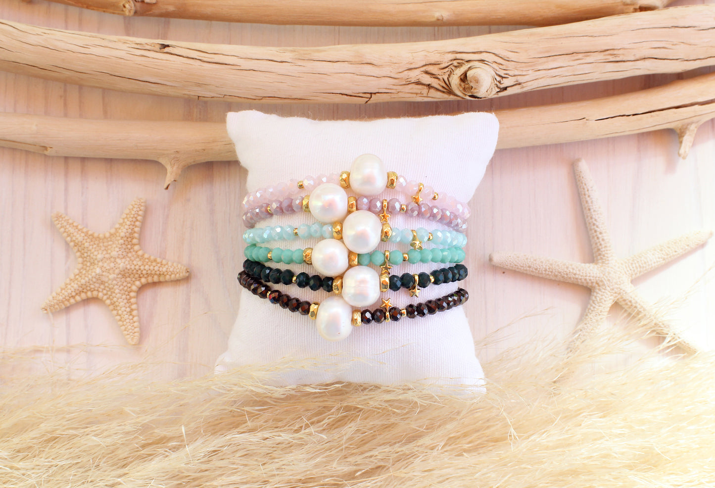 Pulsera Mini Perla Barroca