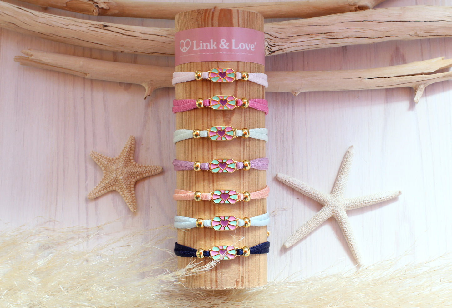 Pulsera Kids Corazon Esmalte